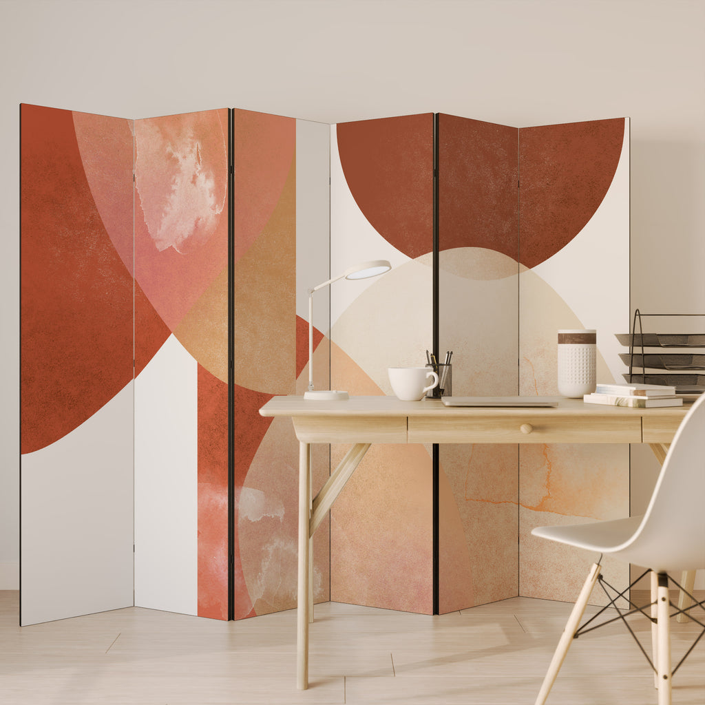 LEVITATING HOURS 6-Panel Room Divider
