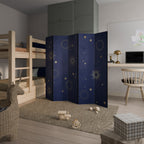 MIDNIGHT PATH 5-Panel Room Divider
