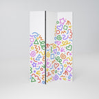 SHAPE EXCITEMENT 3-Panel Room Divider