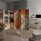 GRADIENT PICKS Biombo Decorativo de 4 Paneles