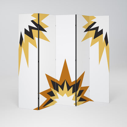 EXPLOSIVE HARMONY Biombo de 5 paneles