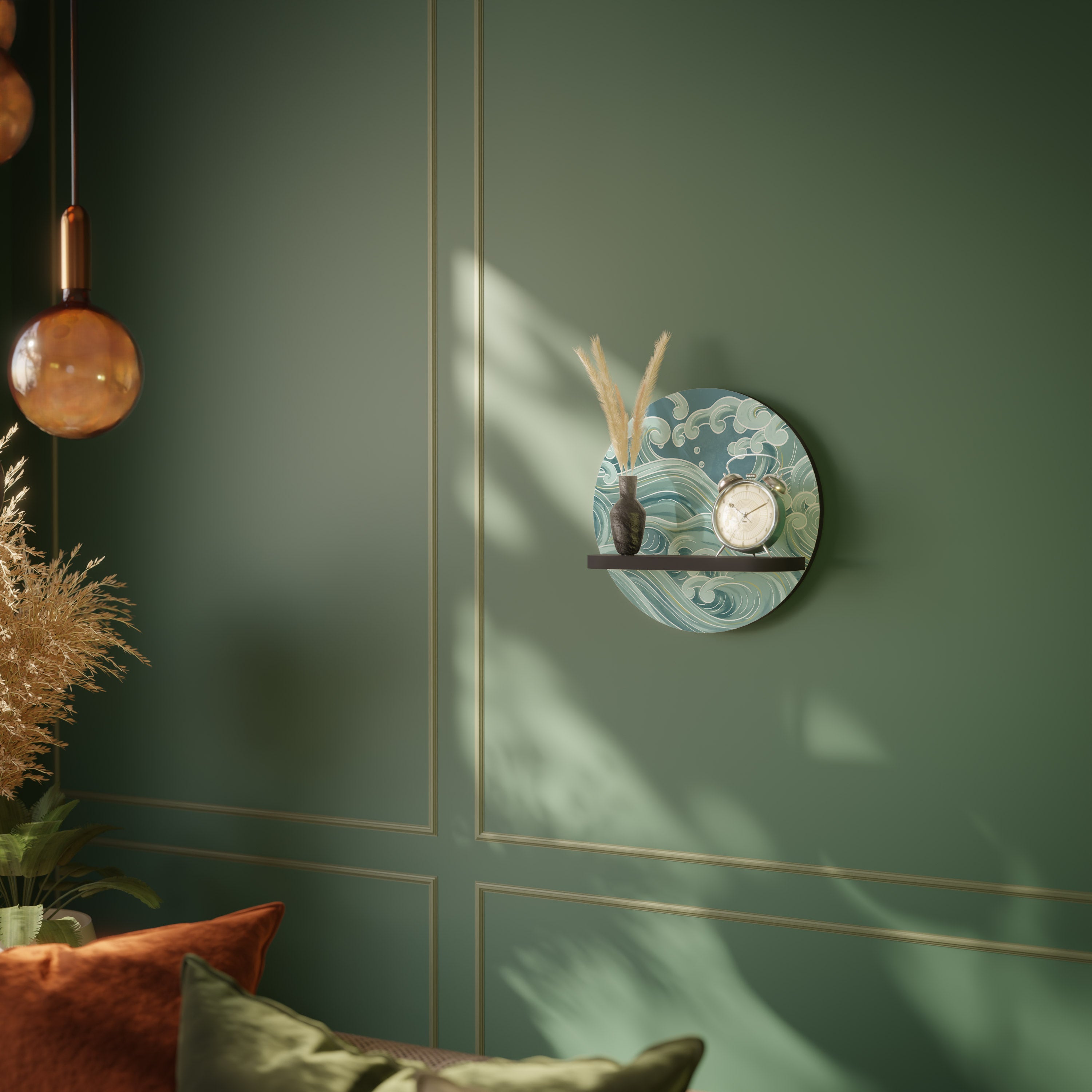 ASIAN SWAY Estante Artístico