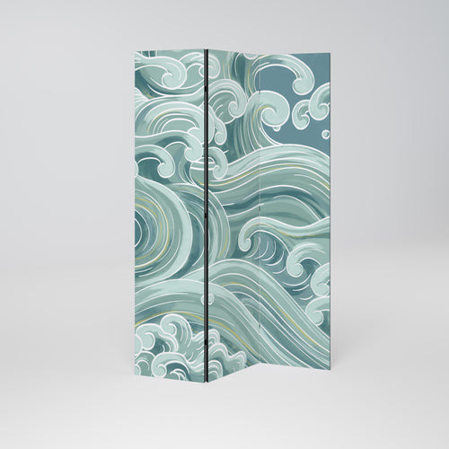 ASIAN SWAY Biombo de 3 paneles