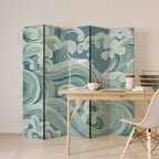 ASIAN SWAY Decorative 5-Panel Room Divider
