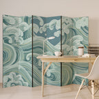 ASIAN SWAY Biombo de 6 paneles