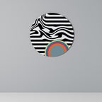 SPECTRA SHOWCASE Decoración de Pared Redonda