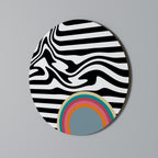 SPECTRA SHOWCASE Decoración de Pared Redonda