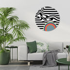 SPECTRA SHOWCASE Decoración de Pared Redonda