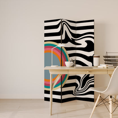 SPECTRA SHOWCASE Biombo de 3 paneles