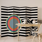 SPECTRA SHOWCASE Biombo de 6 paneles