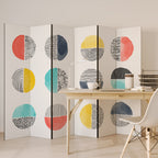 SHAPESHIFT TREASURES Biombo Decorativo de 6 Paneles