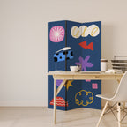 DREAMY HUMOR 3-Panel Room Divider