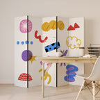 DREAMY MOOD 5-Panel Room Divider