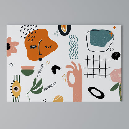 MATISSE WHIMSY Cuadro en lienzo horizontal