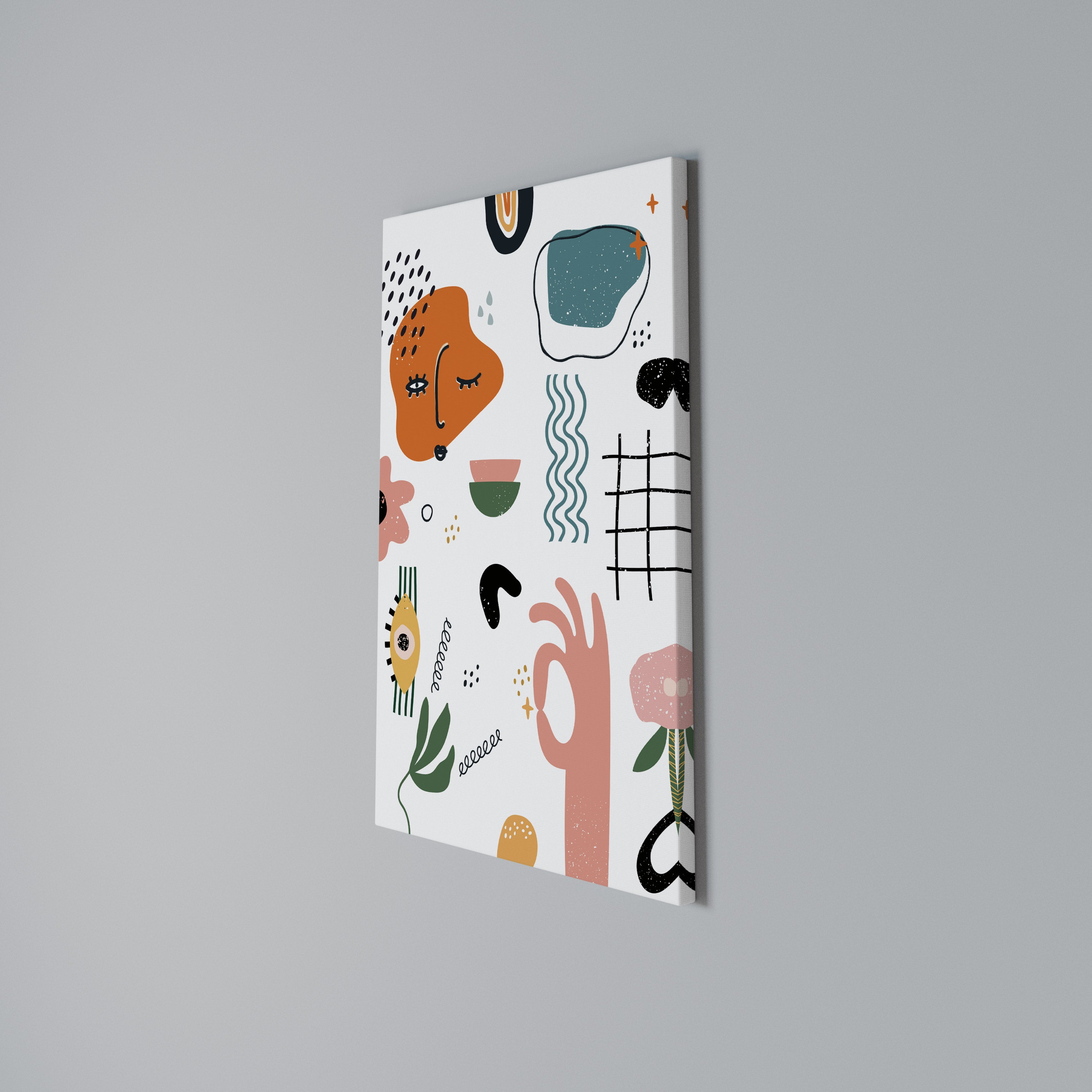 MATISSE WHIMSY Cuadro en lienzo vertical