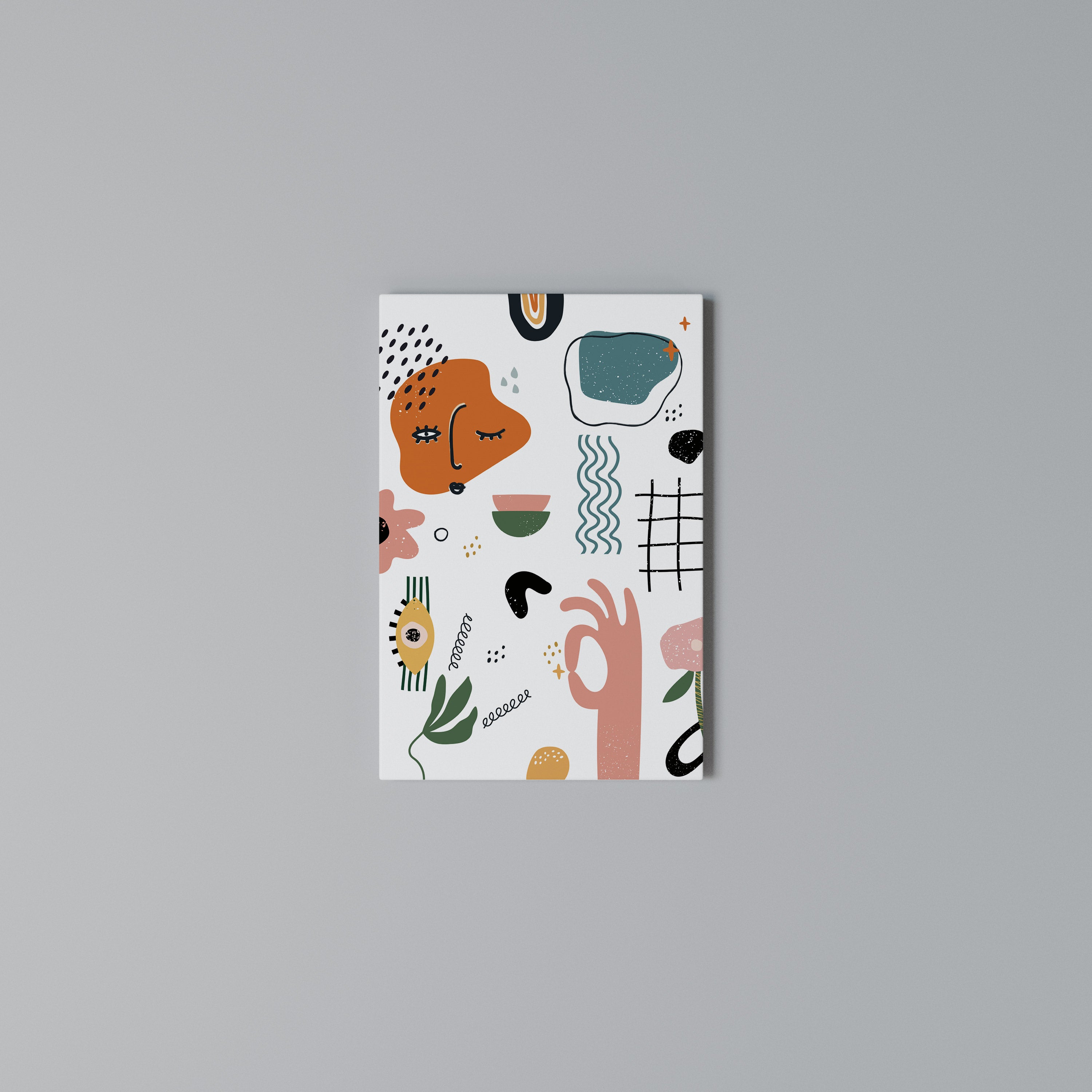 MATISSE WHIMSY Cuadro en lienzo vertical