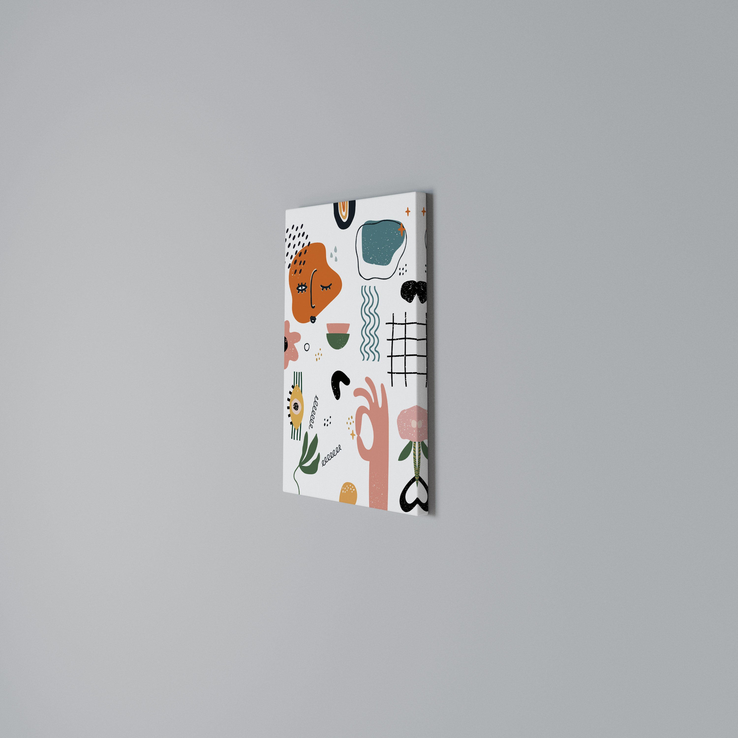 MATISSE WHIMSY Cuadro en lienzo vertical