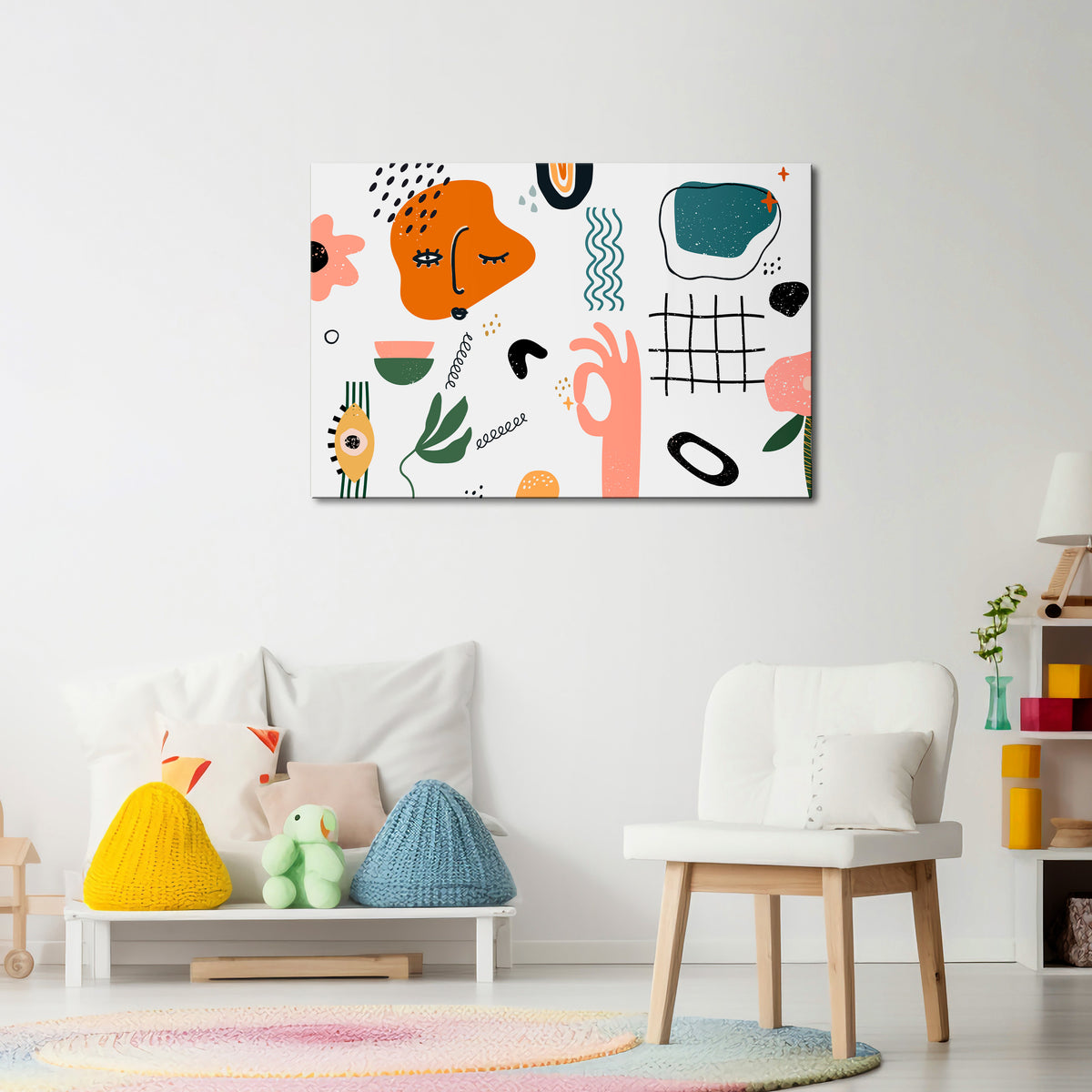 MATISSE WHIMSY Cuadro en lienzo horizontal
