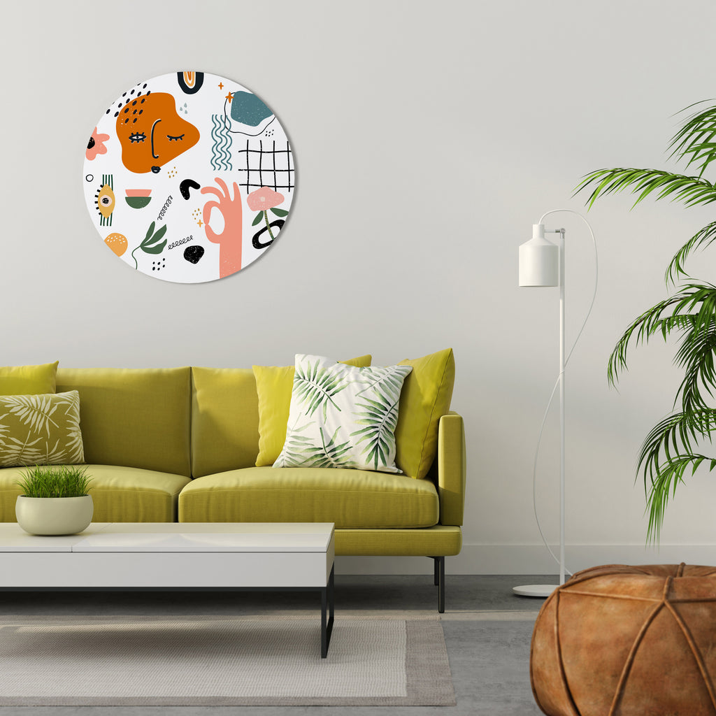 MATISSE WHIMSY Round Wall Art