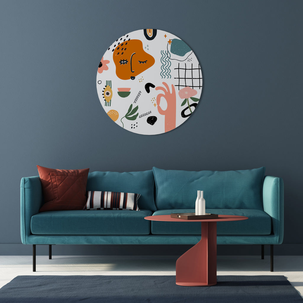 MATISSE WHIMSY Round Wall Art