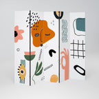 MATISSE WHIMSY Biombo Decorativo de 5 Paneles
