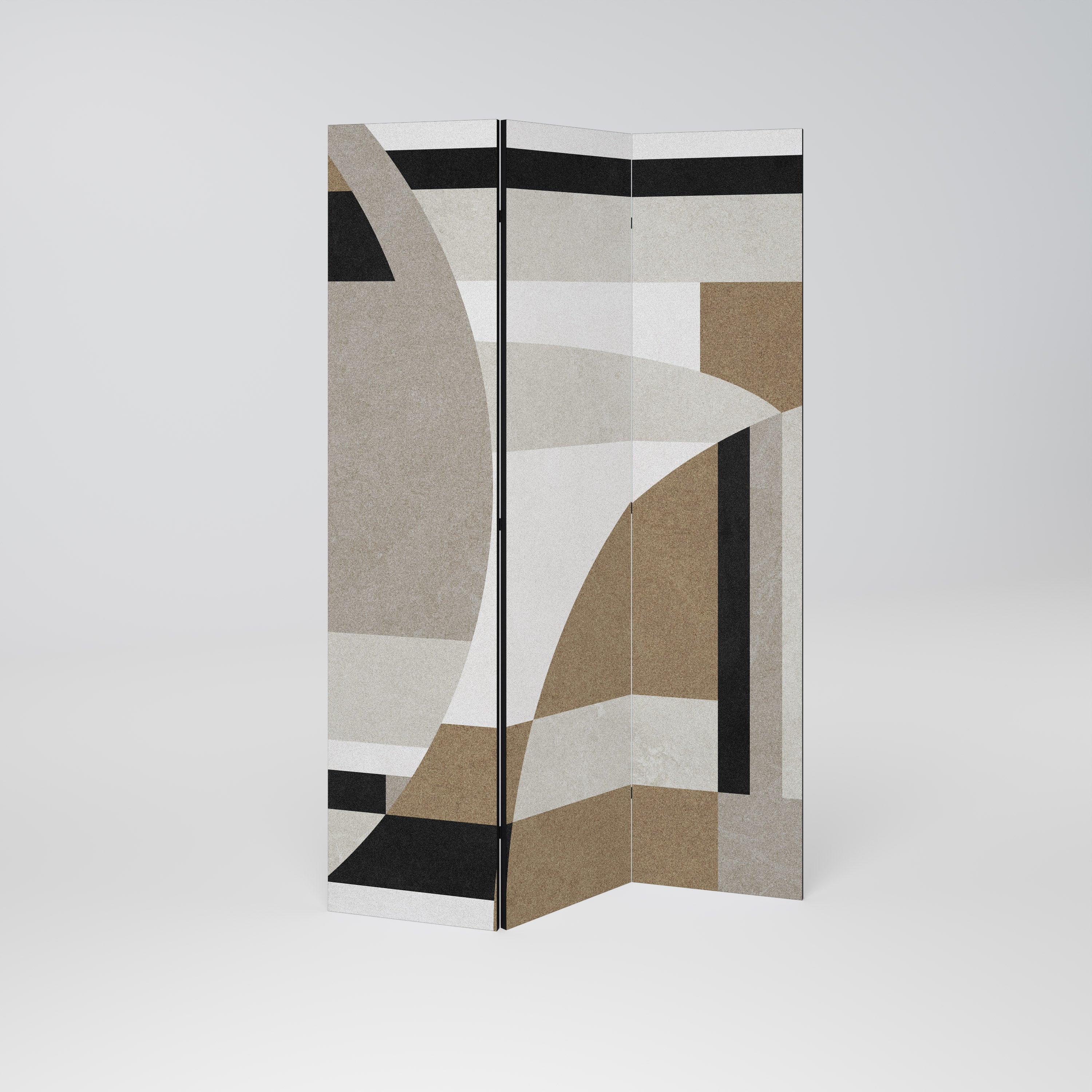 DELICATE MEMENTO Decorative 3-Panel Room Divider
