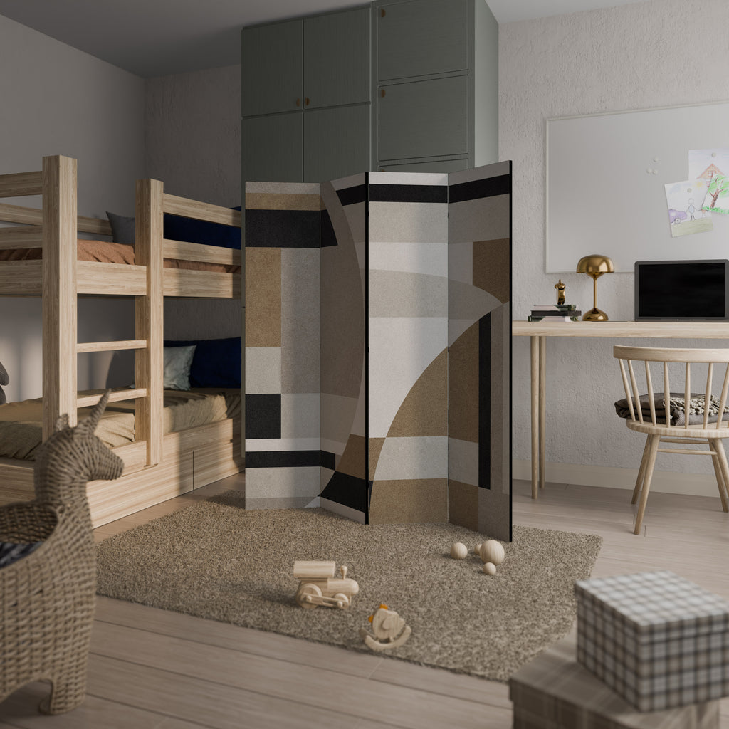 DELICATE MEMENTO Decorative 4-Panel Room Divider