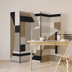 DELICATE MEMENTO 5-Panel Room Divider