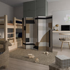 DELICATE MEMENTO Biombo Decorativo de 5 Paneles