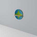 PERFECTION PICKS Estante Ovalado Decorativo en Efecto Roble