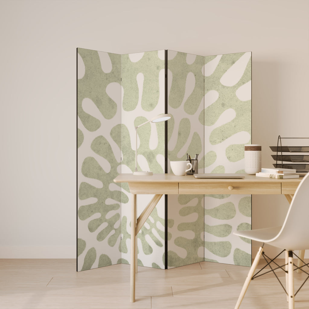 HELIX DANCE Decorative 4-Panel Room Divider