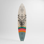 DEER OF COLOR Panel decorativo de tabla de surf