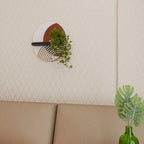 SPACE AROUND Estante Ovalado Decorativo en Acabado Negro