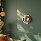 SPACE AROUND Estante Redondo Decorativo en Efecto Roble