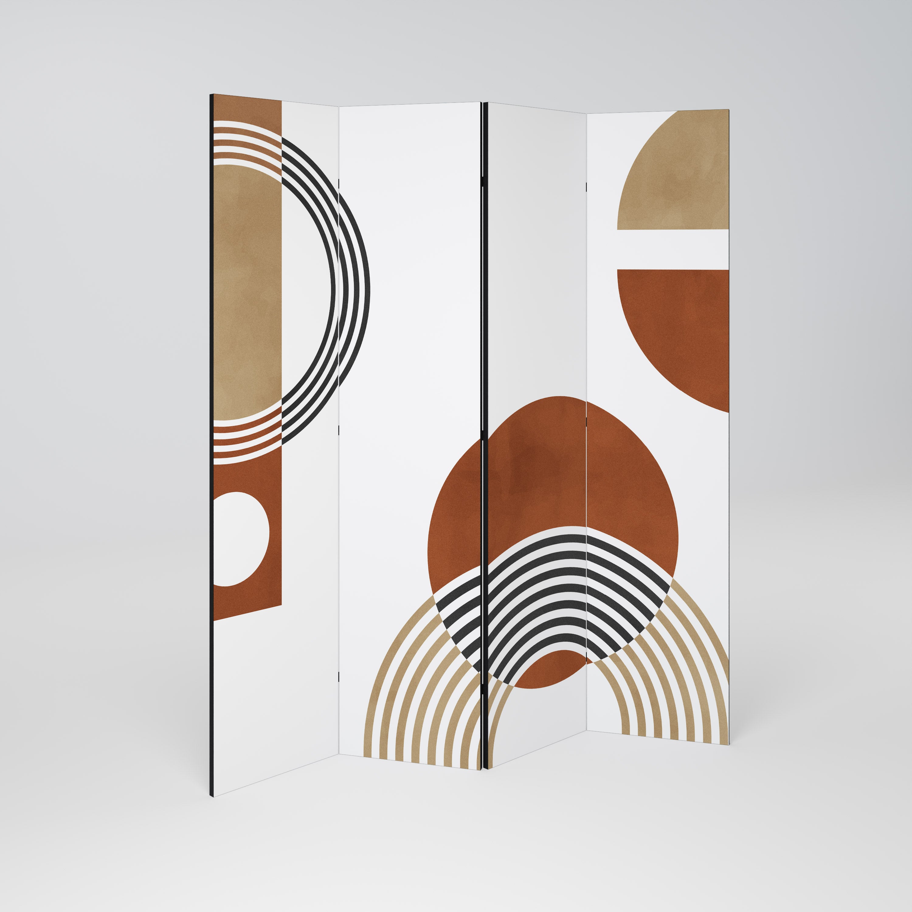 SPACE AROUND Decorative 4-Panel Room Divider