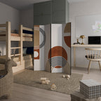 SPACE AROUND Biombo Decorativo de 4 Paneles