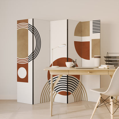 SPACE AROUND Biombo de 5 paneles