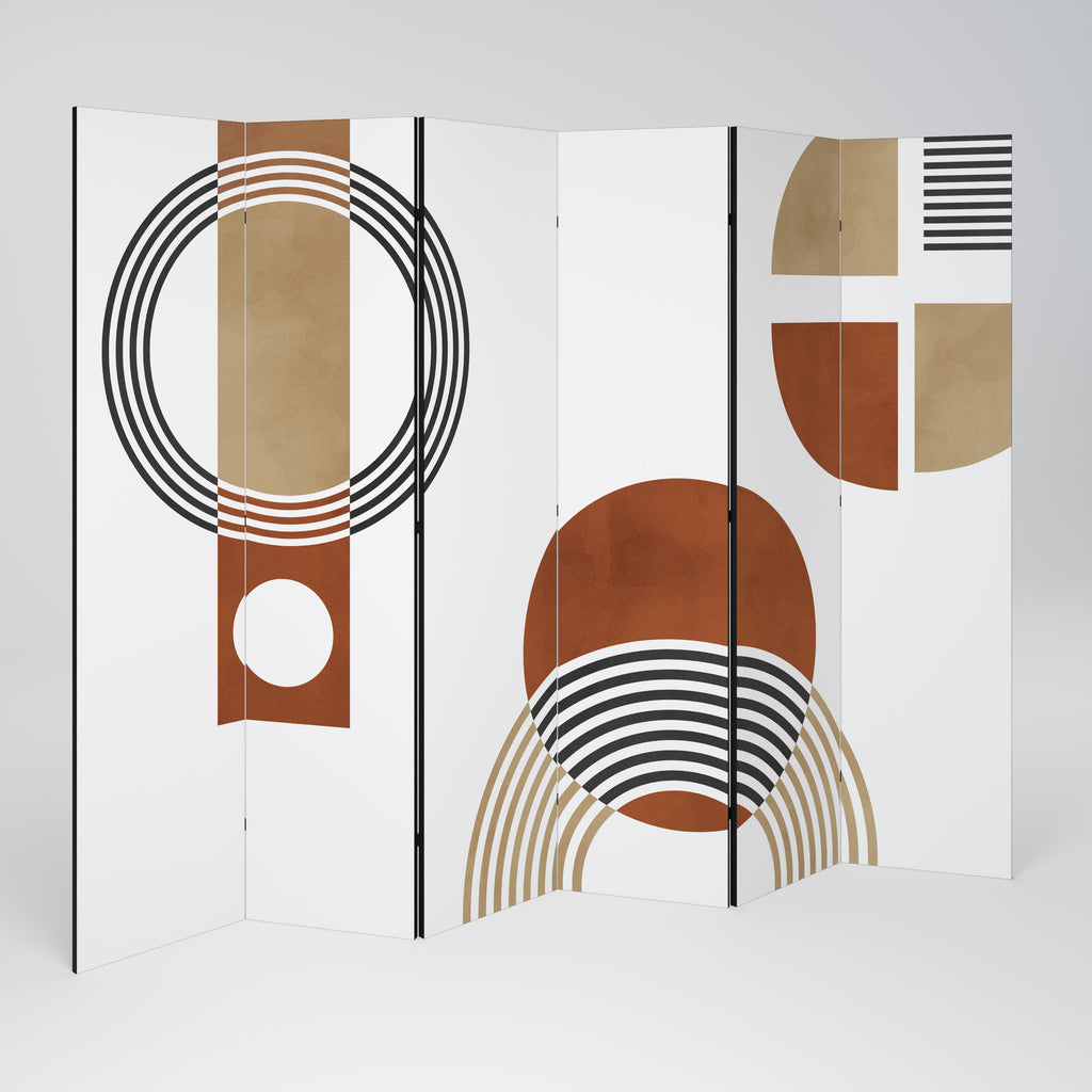 Biombo decorativo de 6 paneles SPACE AROUND