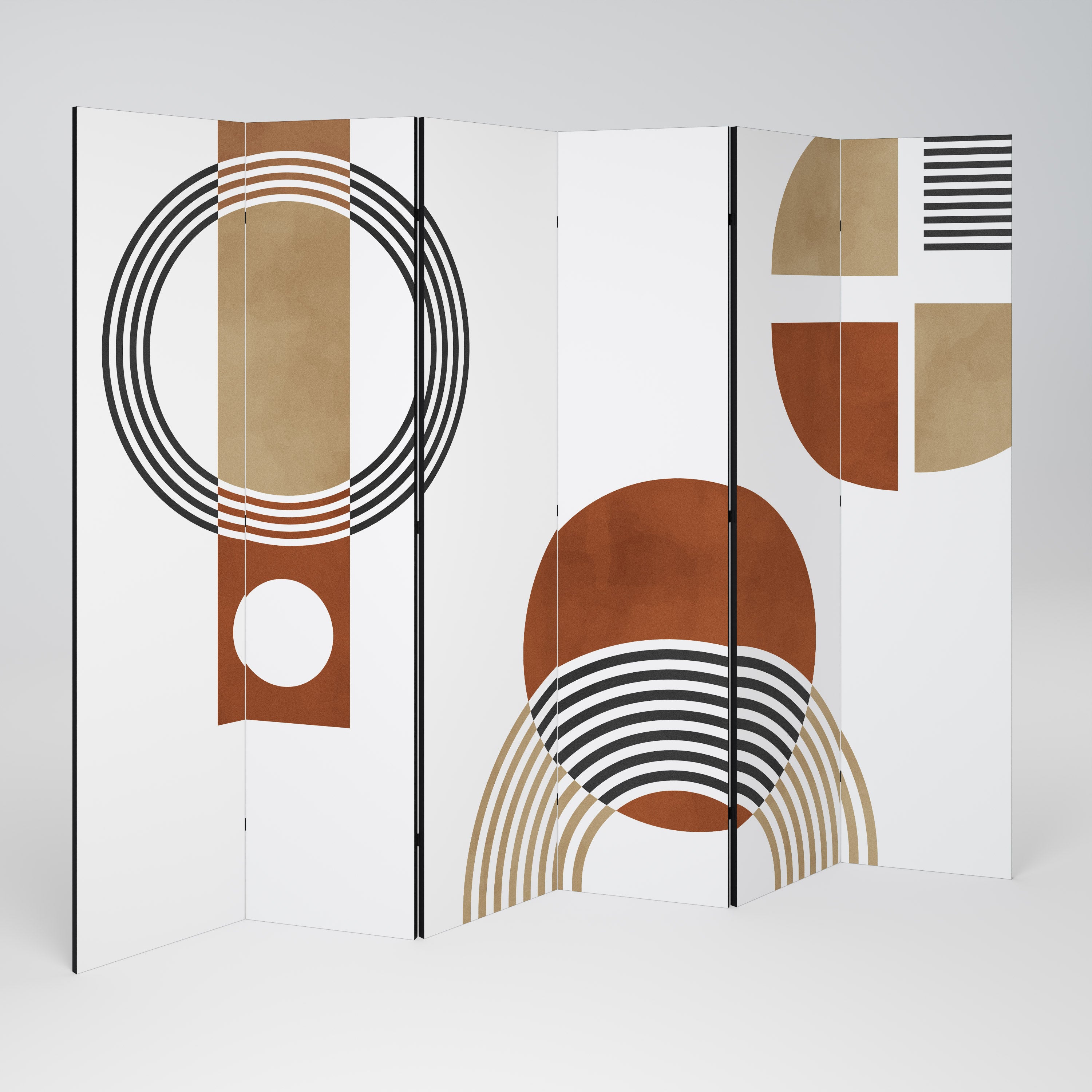 Biombo decorativo de 6 paneles SPACE AROUND