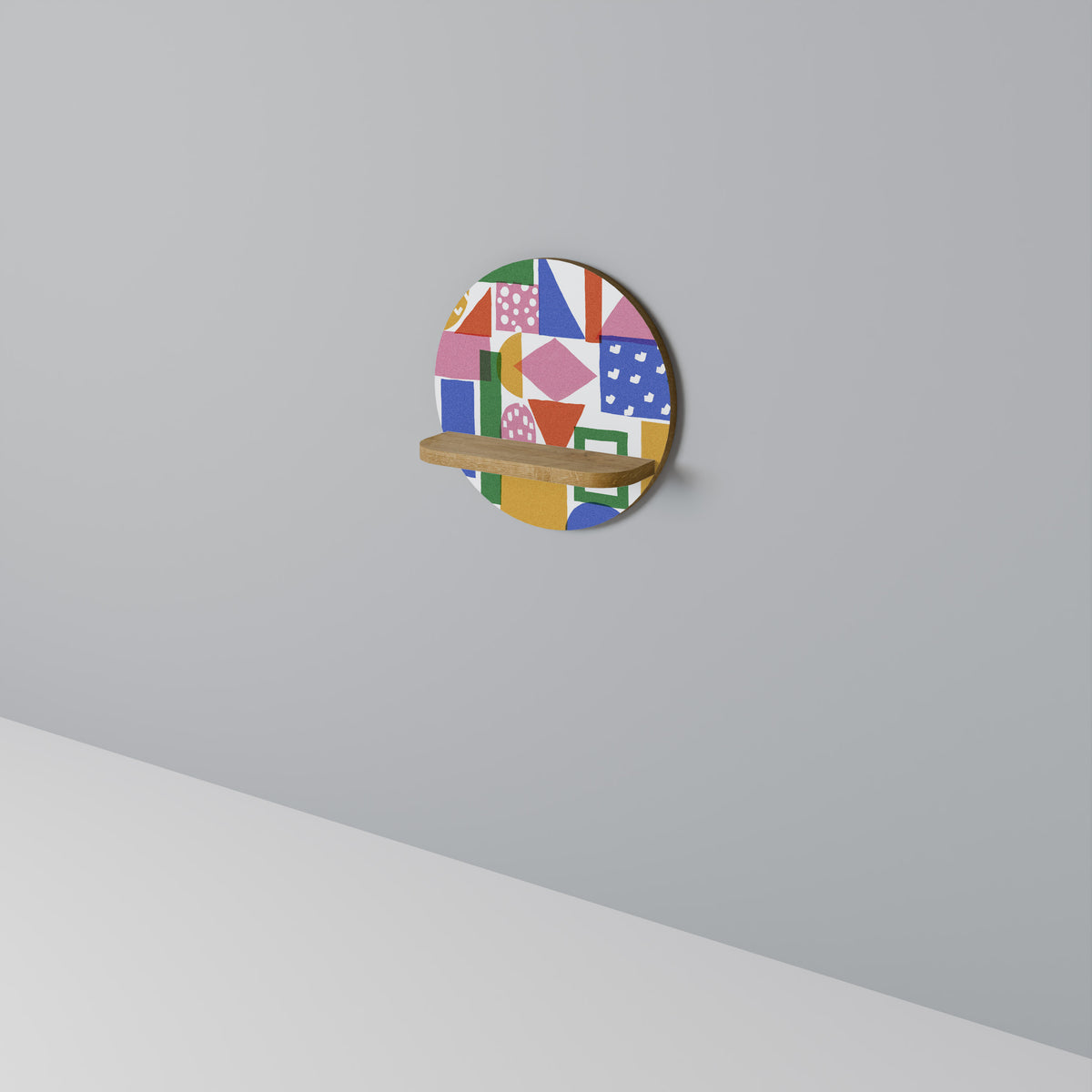 GEOMETRIC GLIMMER Estante Artístico
