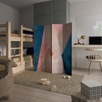 PEONY INTERIOR Biombo Decorativo de 4 Paneles