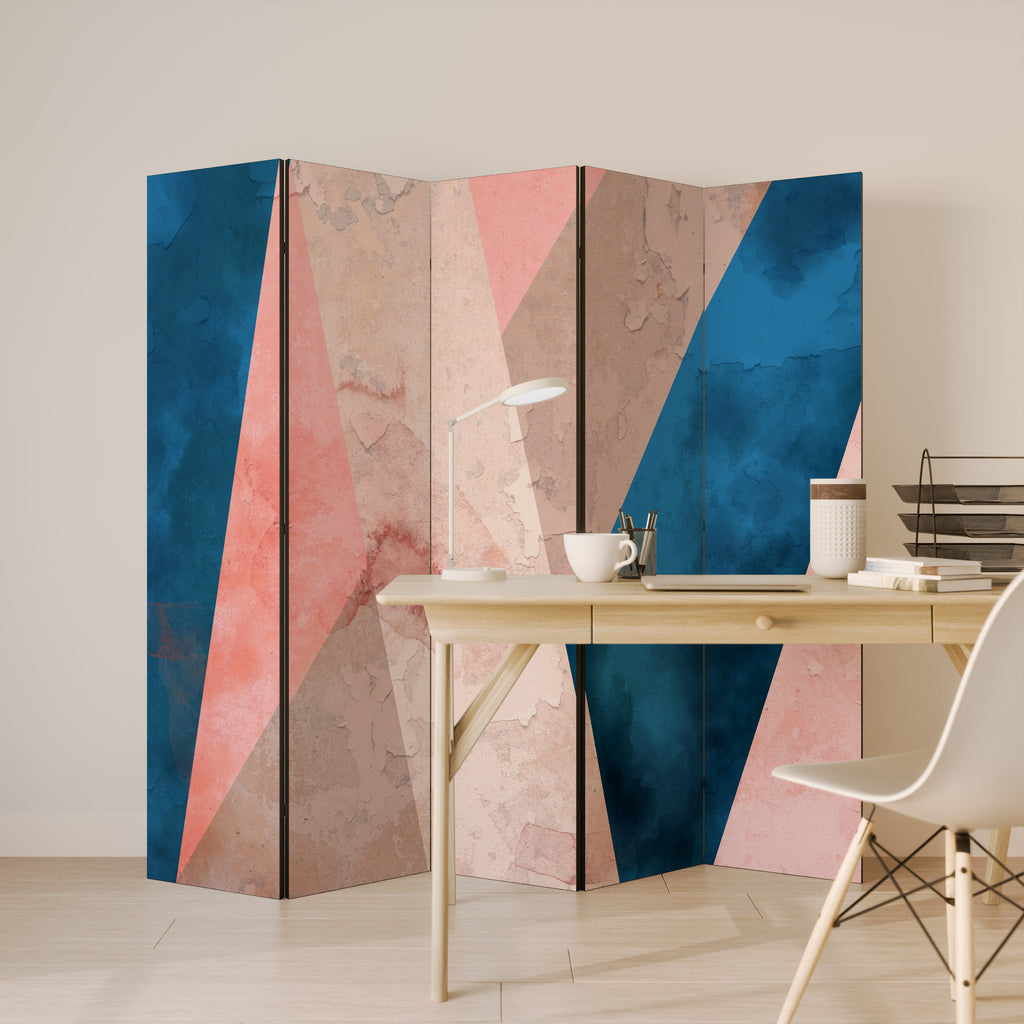 PEONY INTERIOR Decorative 5-Panel Room Divider