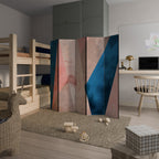 PEONY INTERIOR Biombo Decorativo de 5 Paneles