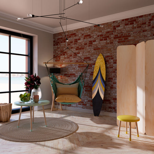 SOURING GLARE Panel decorativo de tabla de surf