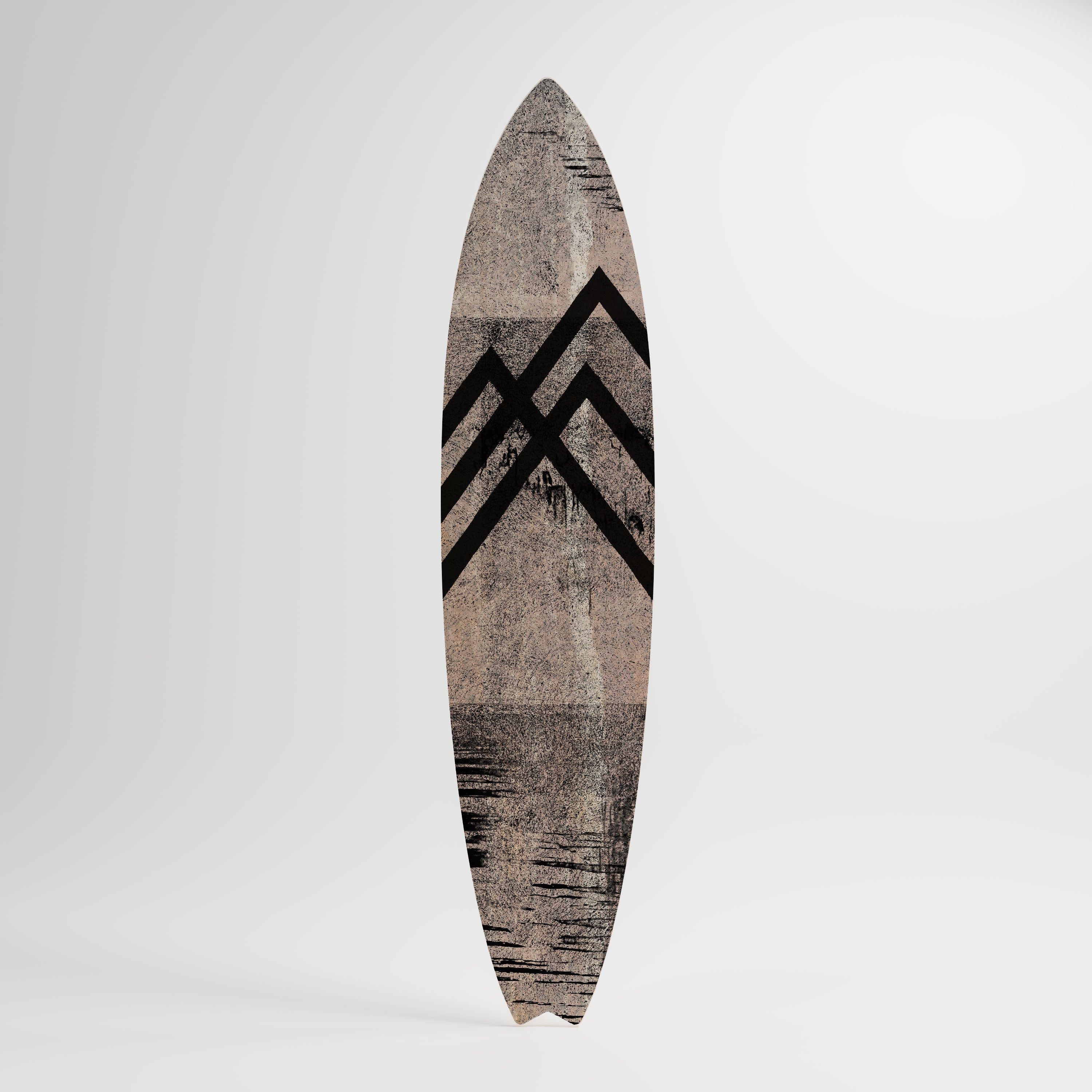 SUMMIT STRIPES Panel decorativo de tabla de surf