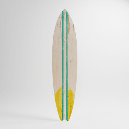 SUNSET RIDER Panel decorativo de tabla de surf