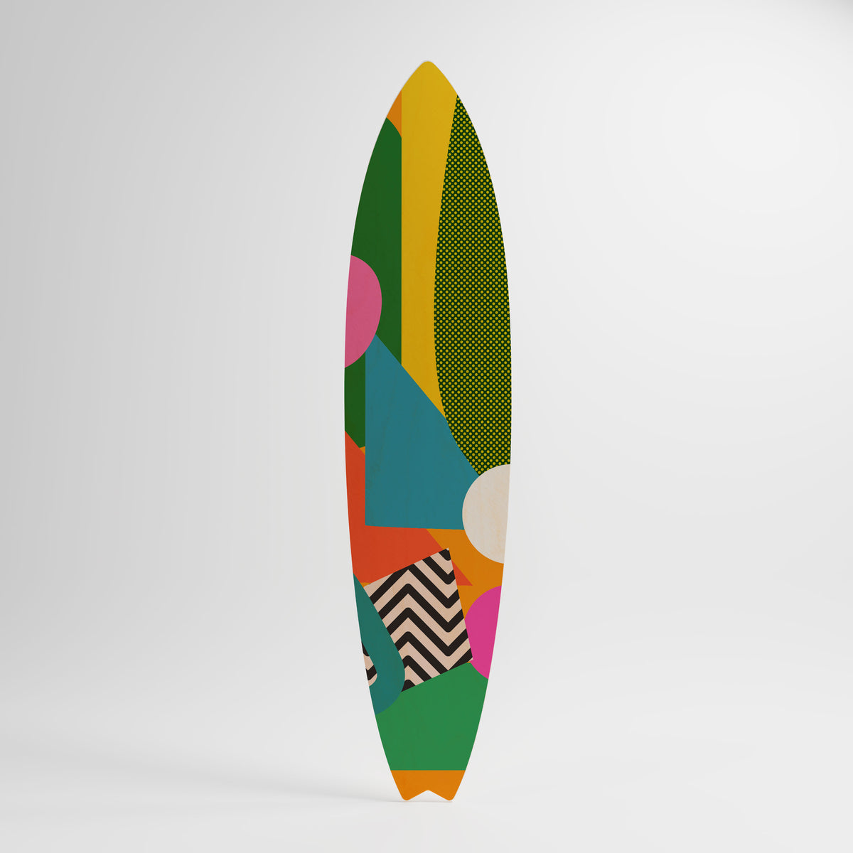 RADIANT HUES Surfboard Decorative Panel