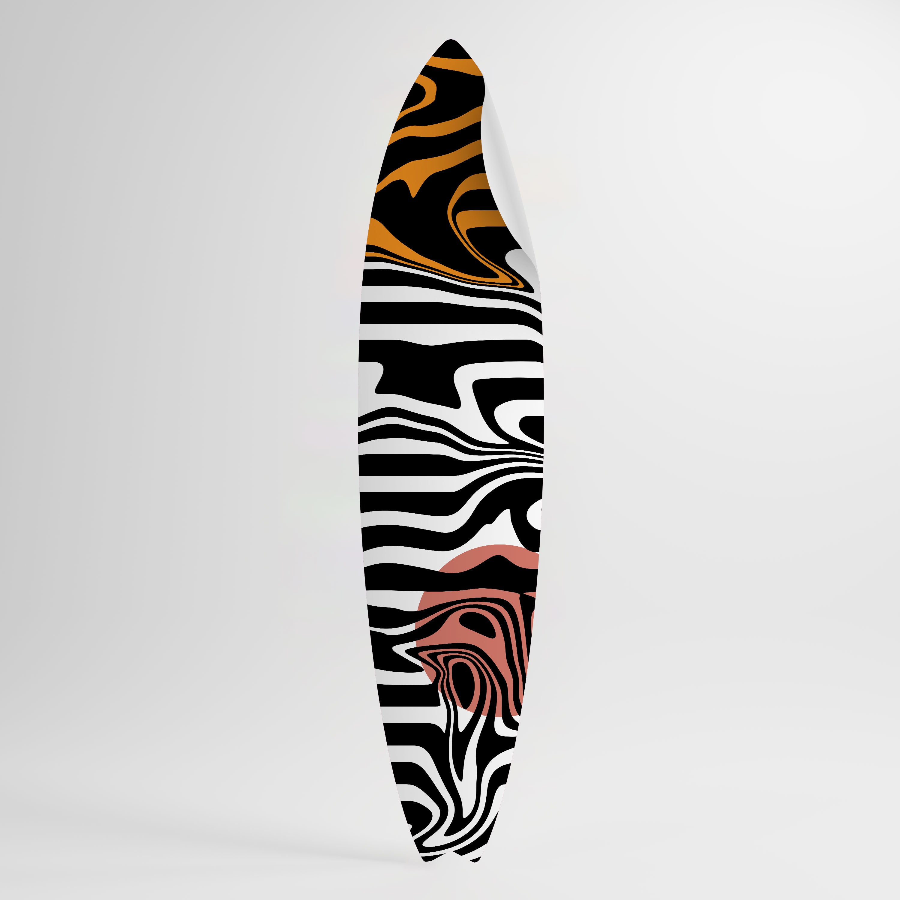 RIPPLE FLOW Peel and Stick Surfboard Sticker
