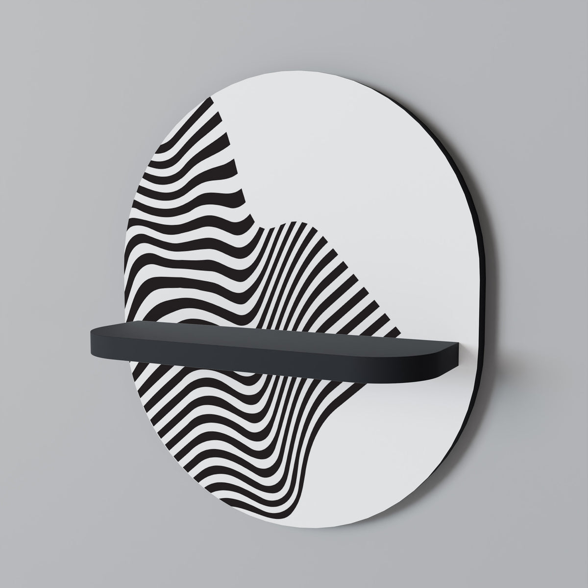 ILLUSIONARY FLOW Art Shelf