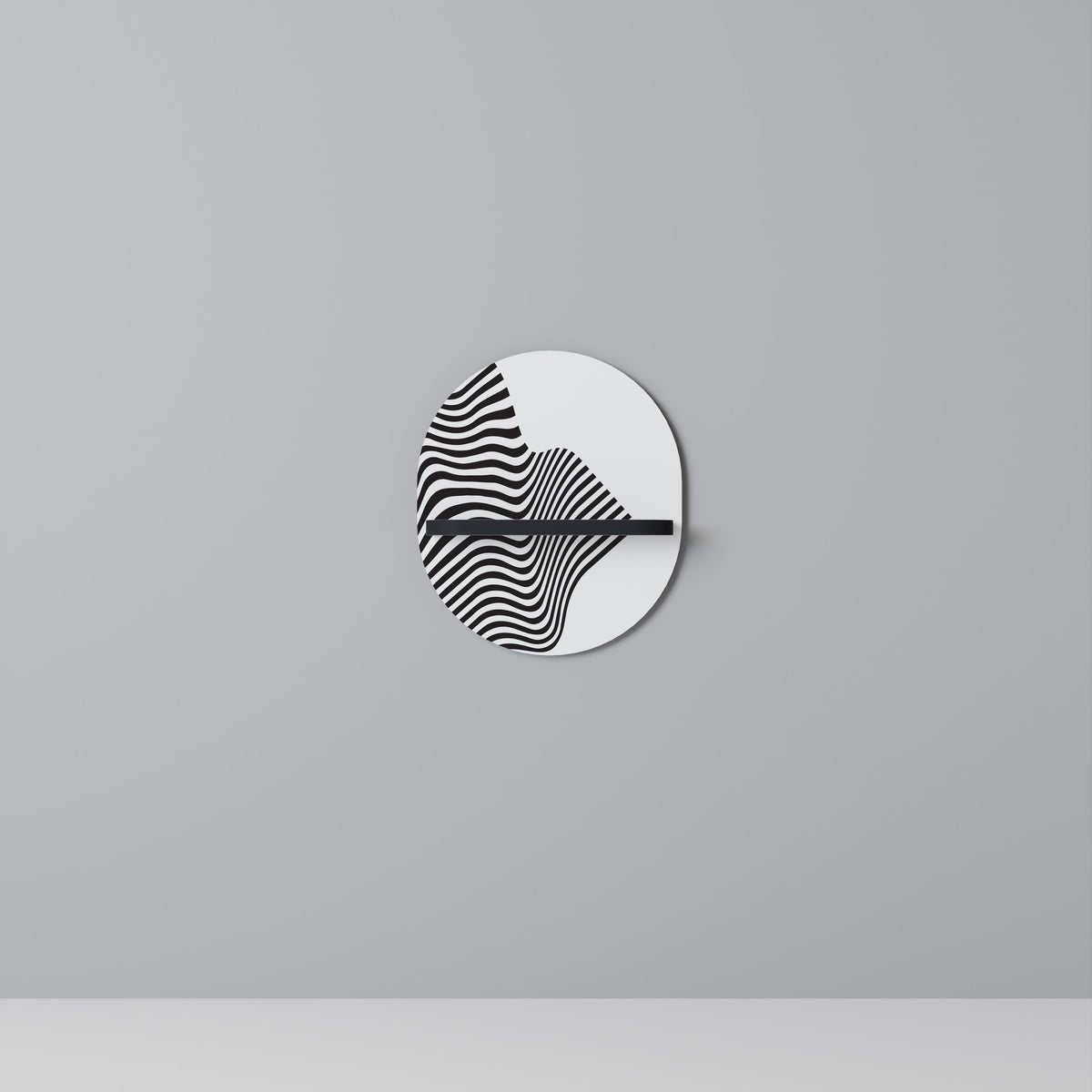 ILLUSIONARY FLOW Art Shelf